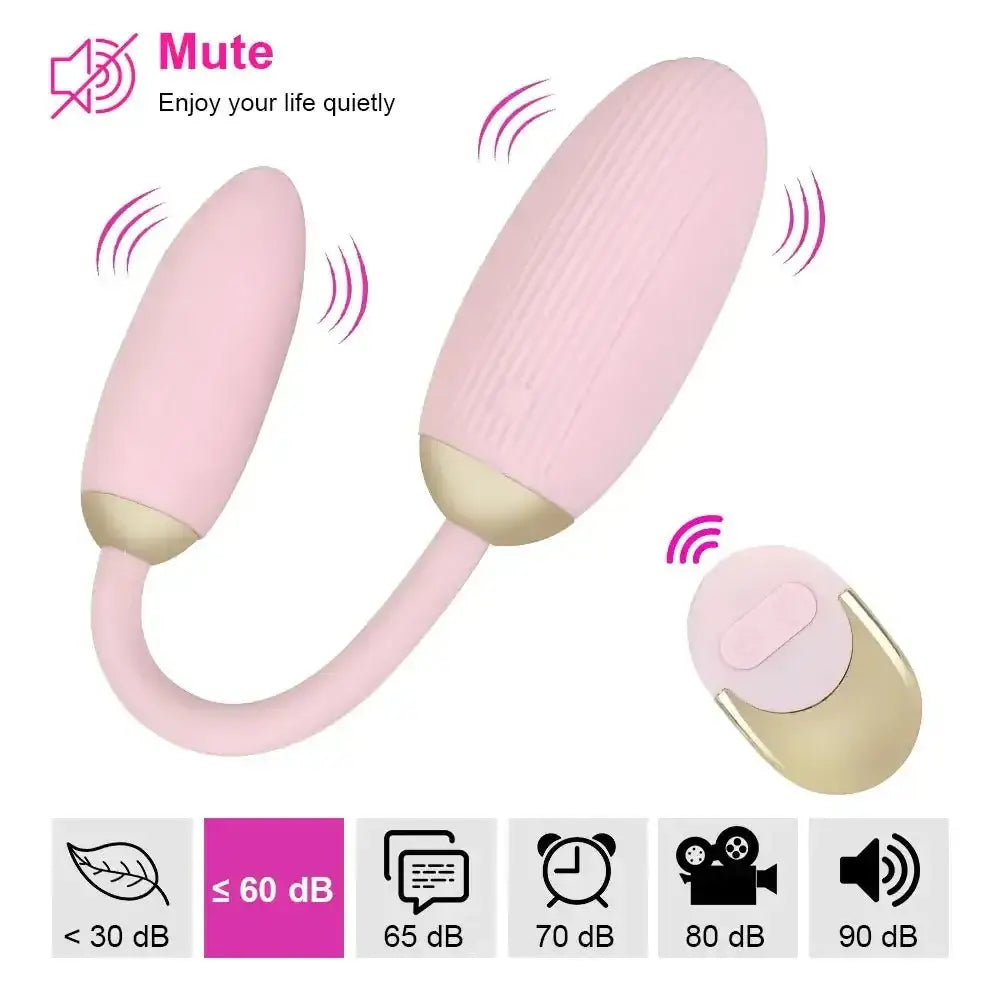Anal Vibrators Double Dildo for Women G Spot Clitoris Stimulator Butt Plug Vibrating Eggs Wearable Panties Sex Toys for Couple - The Lady's Haven