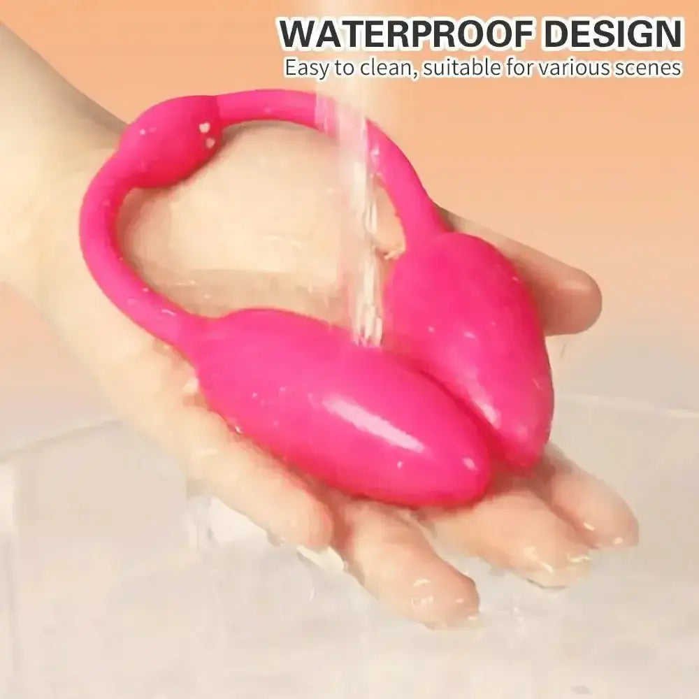 Anal Vibrators Double Dildo for Women G Spot Clitoris Stimulator Butt Plug Vibrating Eggs Wearable Panties Sex Toys for Couple - The Lady's Haven