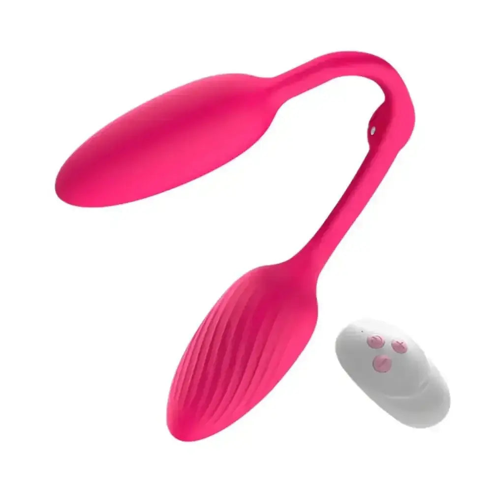 Anal Vibrators Double Dildo for Women G Spot Clitoris Stimulator Butt Plug Vibrating Eggs Wearable Panties Sex Toys for Couple - The Lady's Haven