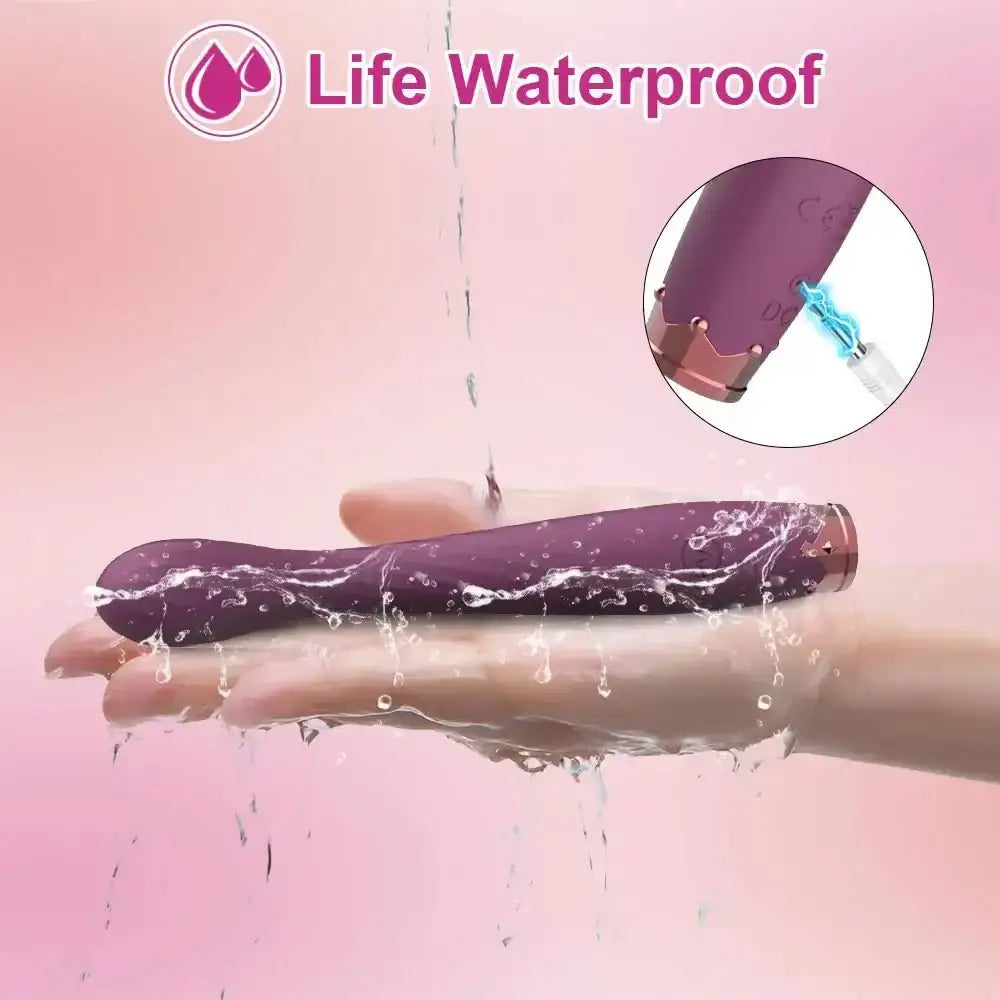 Beginner G-Spot Vibrator for Women 8 Seconds to Orgasm Finger Shaped Vibes Nipple Clitoris Stimulator Sex Toys