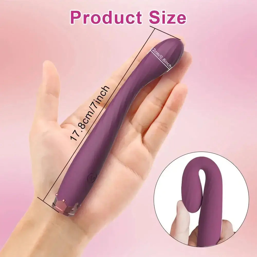 Beginner G-Spot Vibrator for Women 8 Seconds to Orgasm Finger Shaped Vibes Nipple Clitoris Stimulator Sex Toys