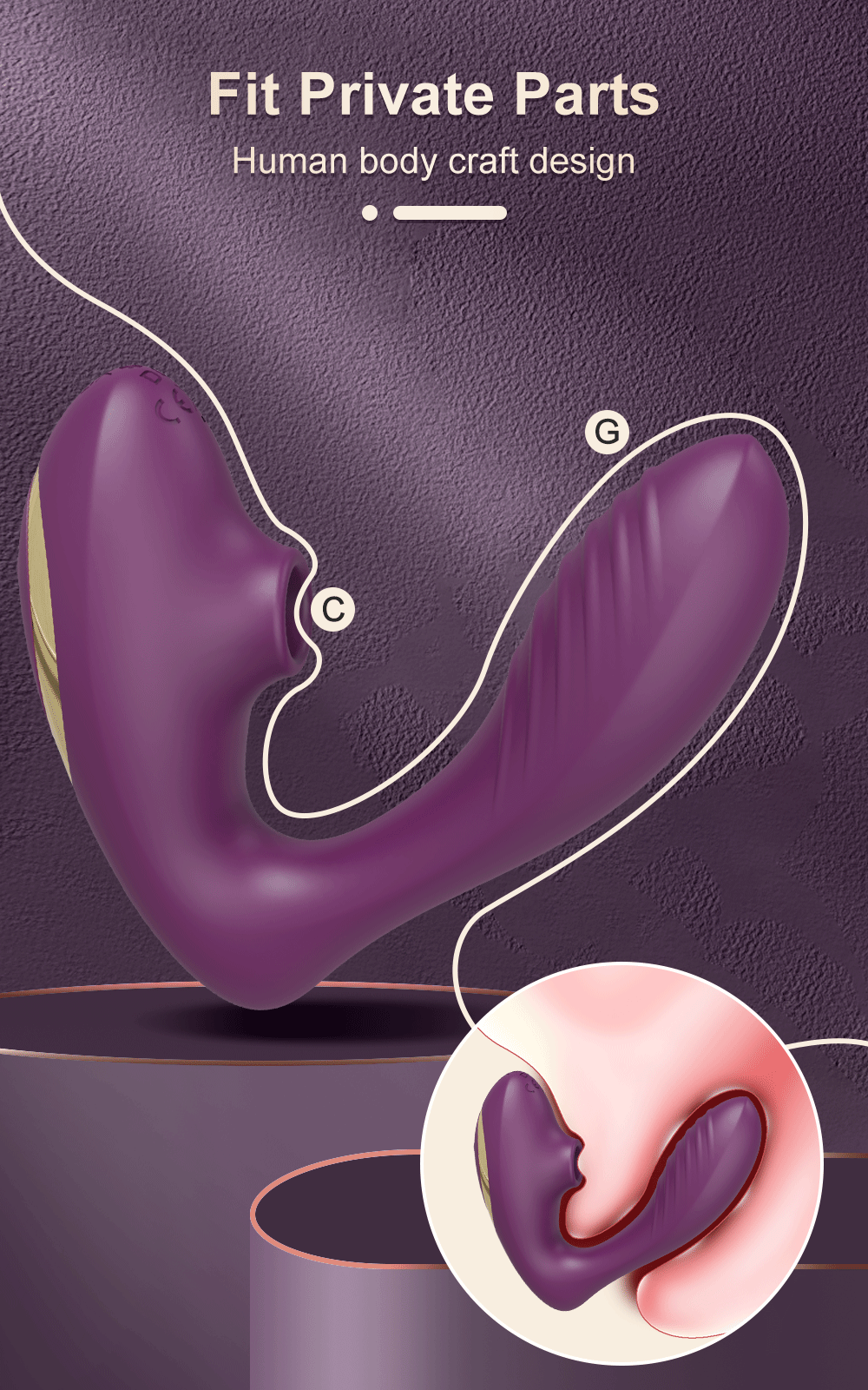 Clit Sucker Vibrator for Women Vagina G-Spot Vibrator Clitoris Stimulator Female Masturabtor Adult Goods Sex Toy